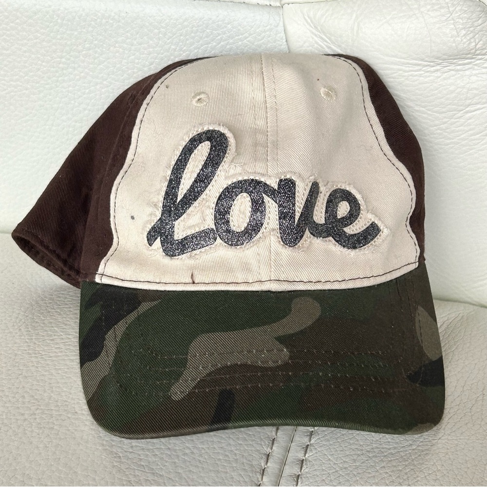Infinity Headwear brown/cream hat